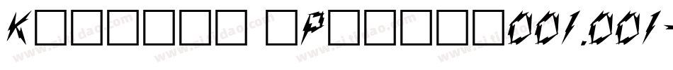 Krupper (Plain)001.001字体转换
